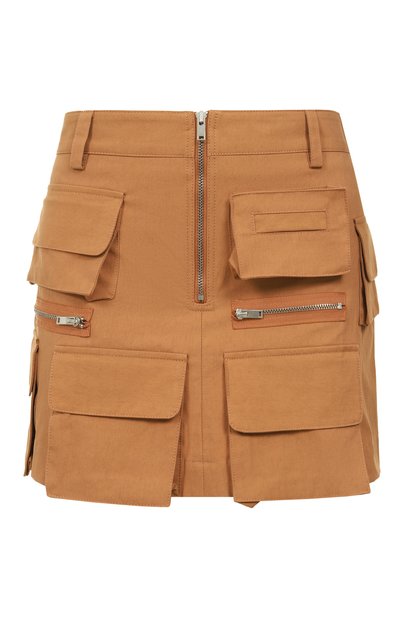 Женская хлопковая юбка-шорты ERIKA CAVALLINI, арт. E5SL04