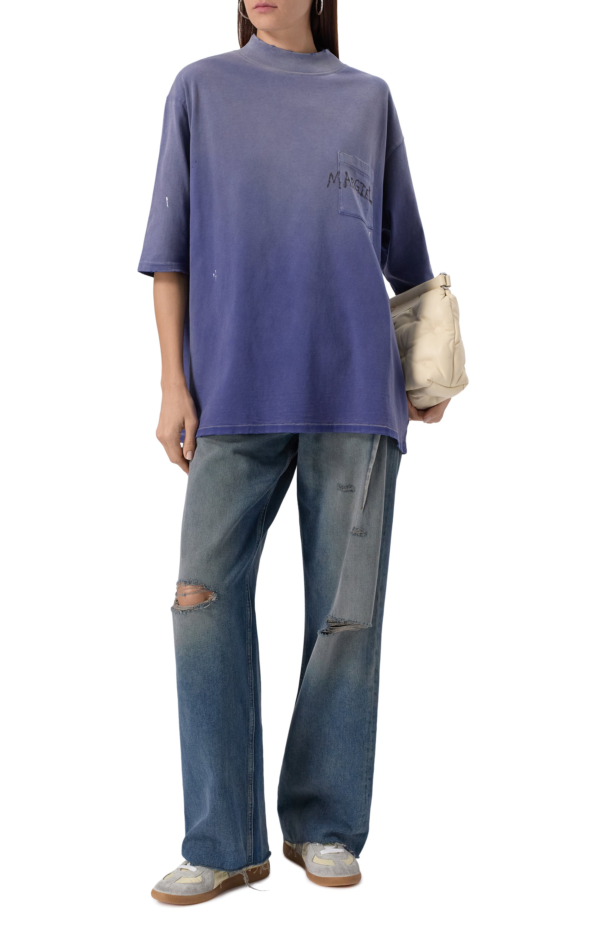 Хлопковая футболка MAISON MARGIELA, арт. S50GC0714/S24567, фото 6