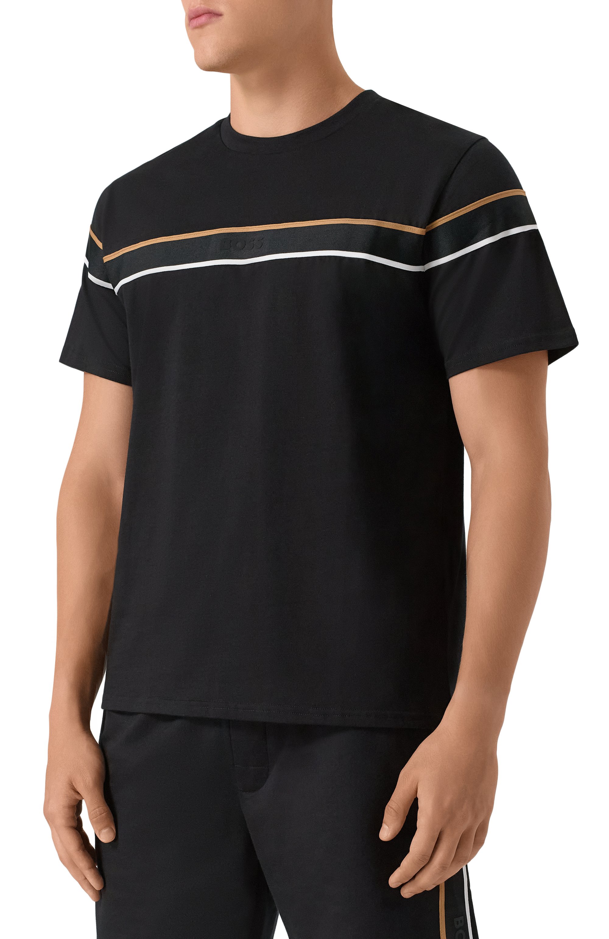 Хлопковая футболка BOSS, арт. 50545852, фото 3