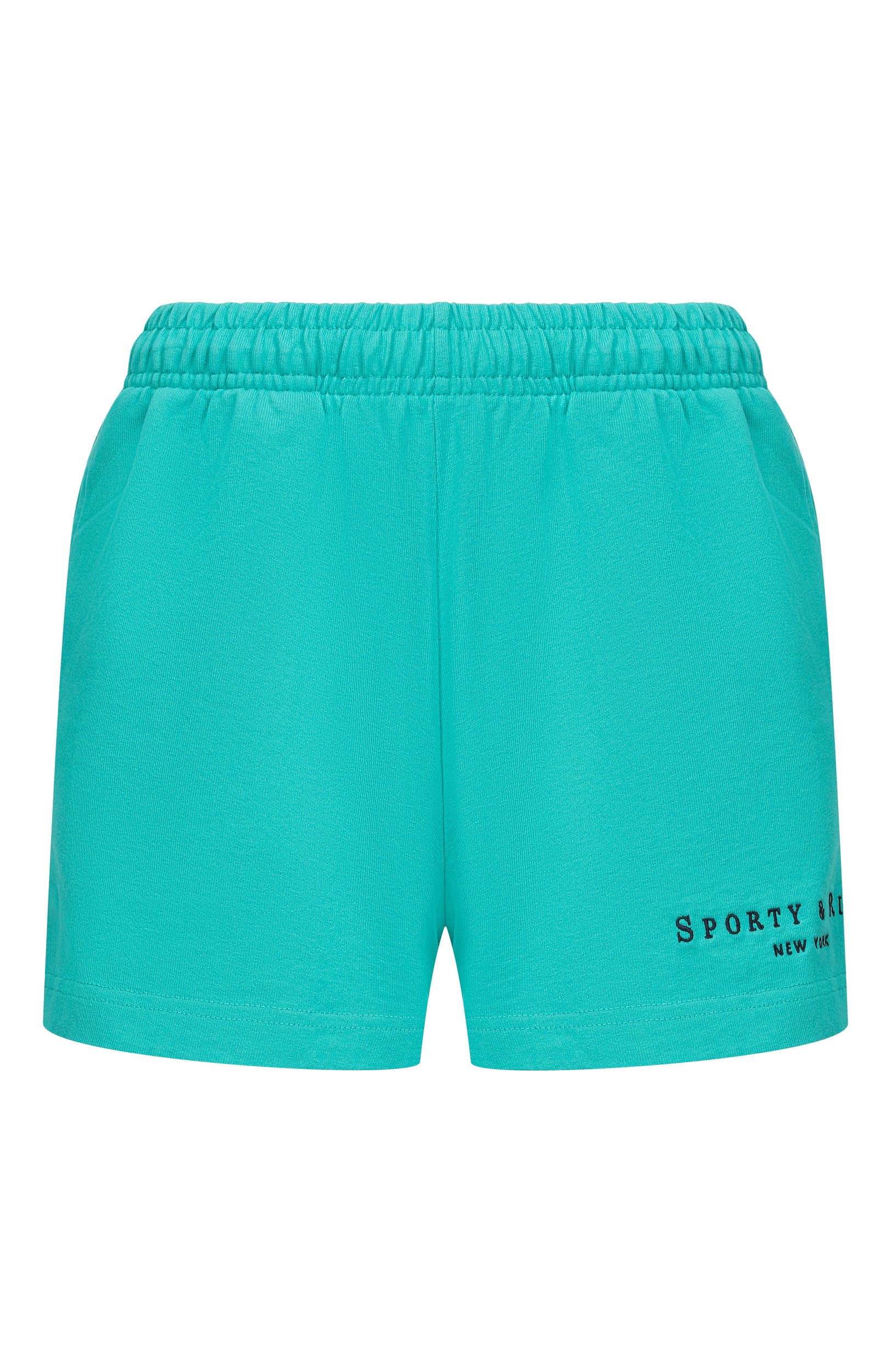 Хлопковые шорты SPORTY AND RICH, арт. SH037712185GR02, фото 1
