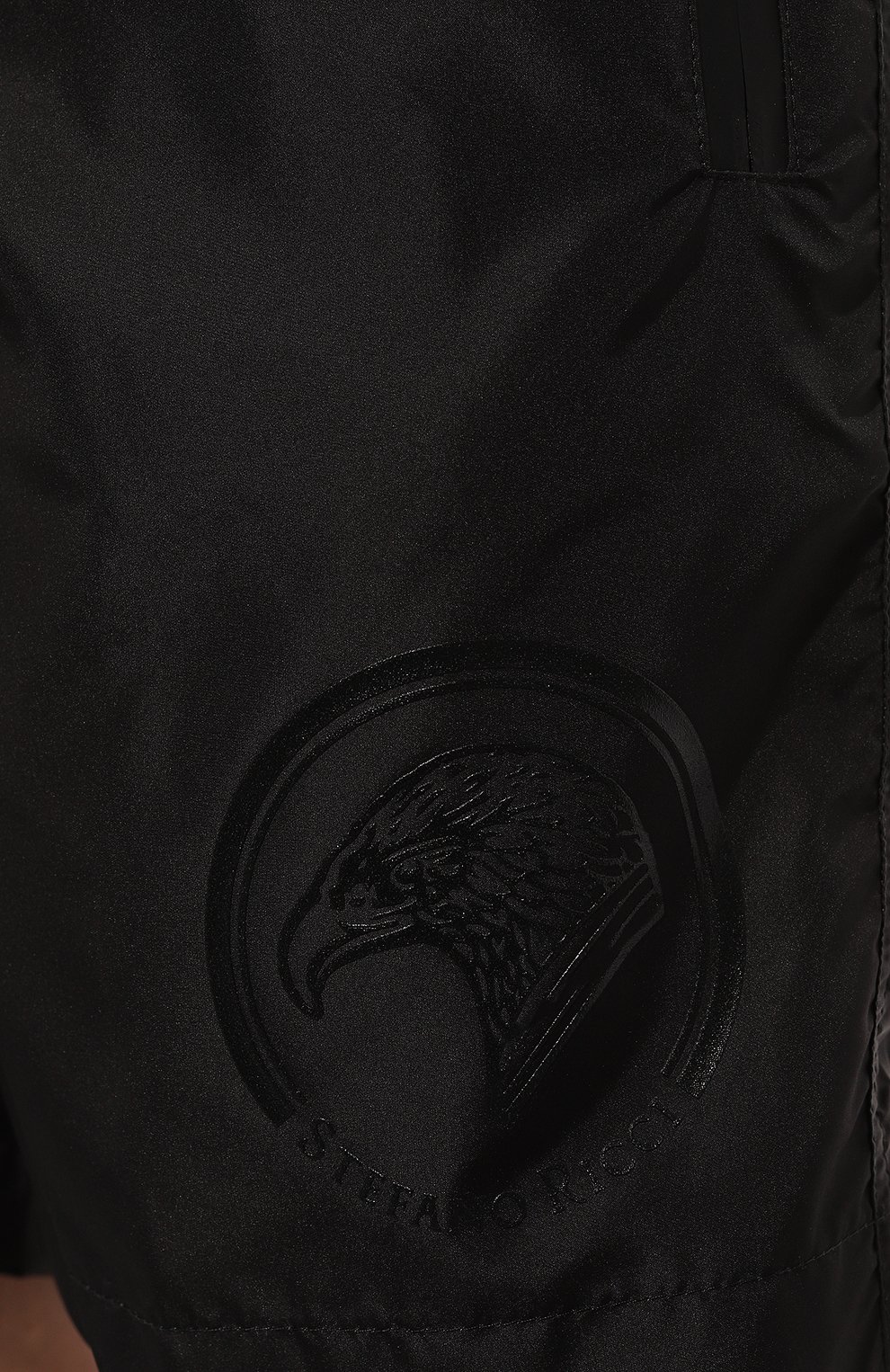 Плавки-шорты STEFANO RICCI черного цвета по цене 55500 руб., арт. MYB4100010/ARB002, фото 4 Плавки-шорты STEFANO RICCI, арт. MYB4100010/ARB002, фото 4