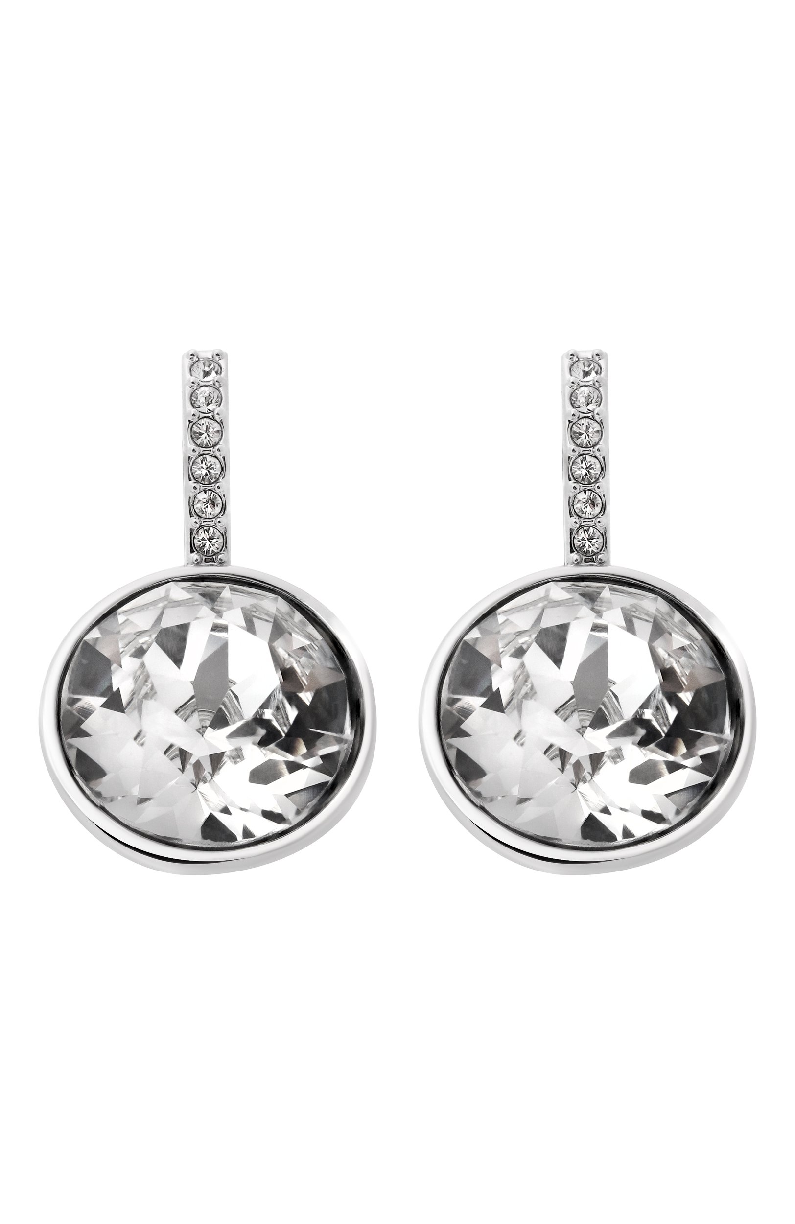 Серьги millenia SWAROVSKI серебряного цвета по цене 18350 руб., арт. 5731149, фото 1 Серьги millenia SWAROVSKI, арт. 5731149, фото 1