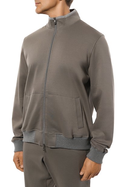 Хлопковая толстовка CAPOBIANCO, арт. MZIP.TS00./58-60, фото 3