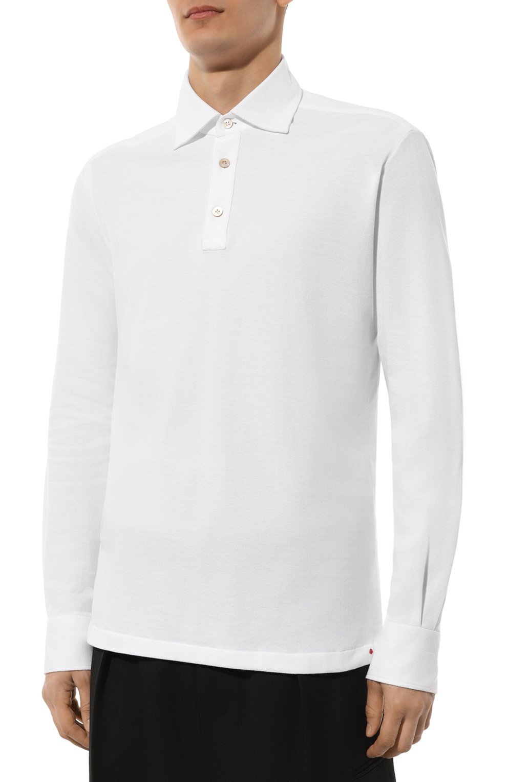 Хлопковое поло KITON, арт. UMCP0SH08801, фото 3