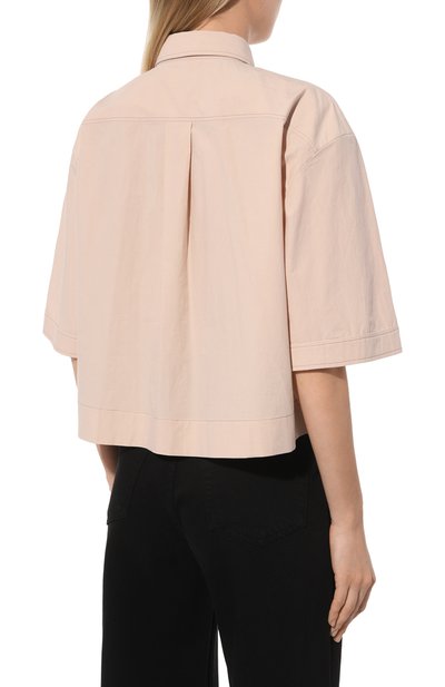 Хлопковая рубашка BRUNELLO CUCINELLI, арт. ML949B1348, фото 4