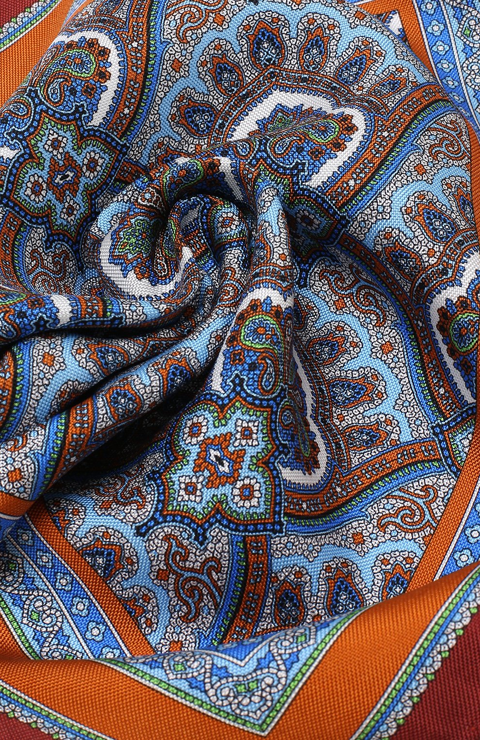 Шелковый платок с узором ETON, арт. A000 30110, фото 2