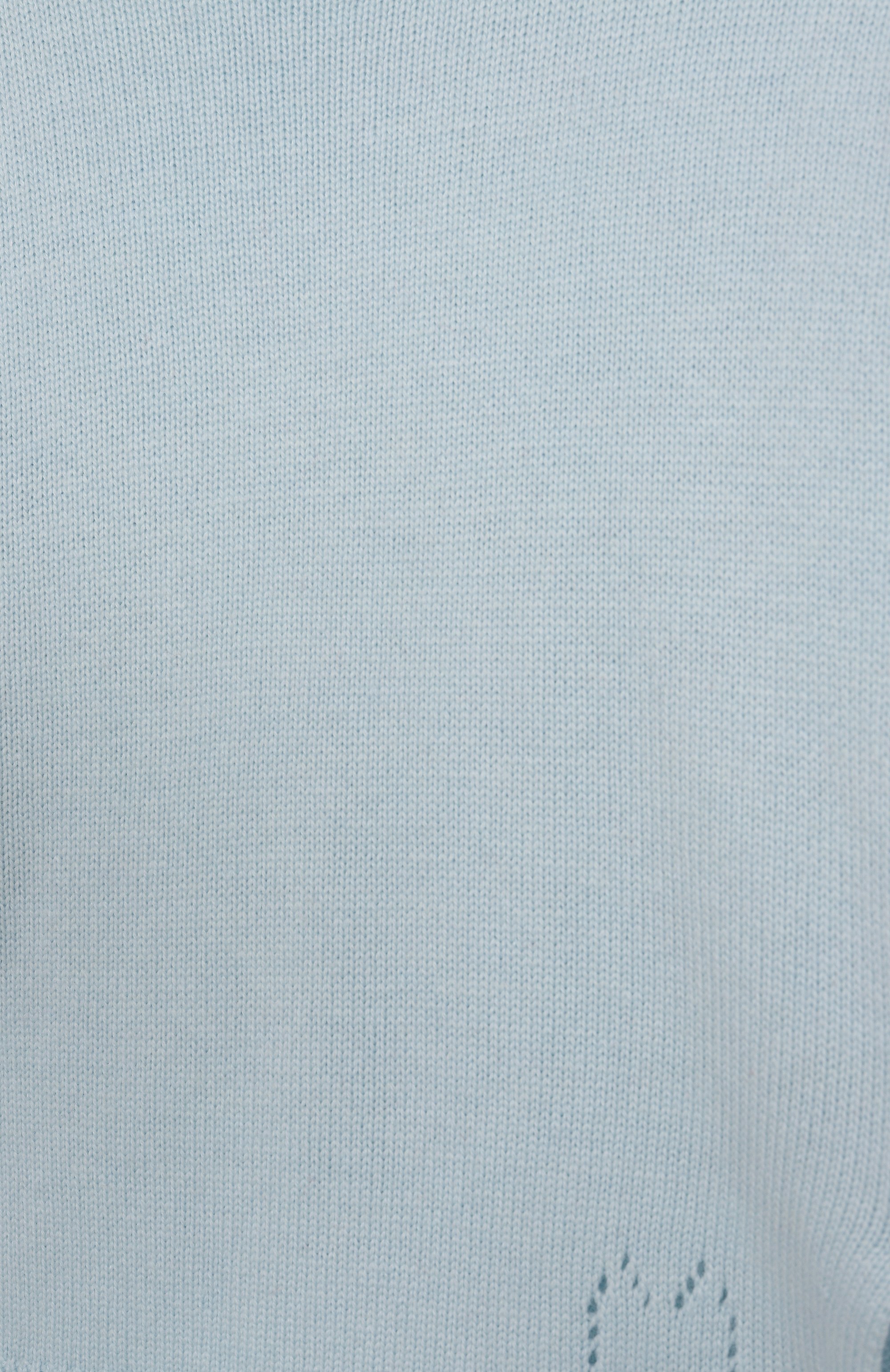 Свитер MONNALISA голубого цвета по цене 18500 руб., арт. 17F601, фото 3 Свитер MONNALISA, арт. 17F601, фото 3