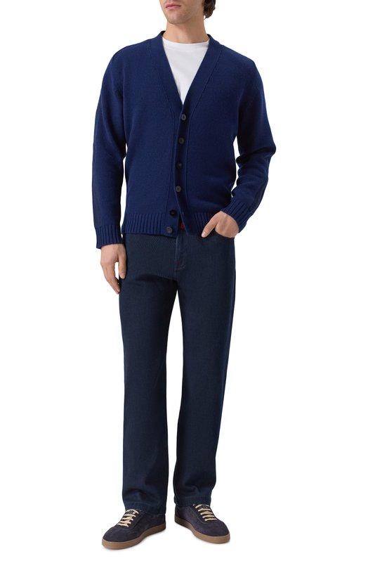 Кашемировый кардиган MVST M25.1MM.K014/K003 Синий  M25.1MM.K014/K003 Фото 2