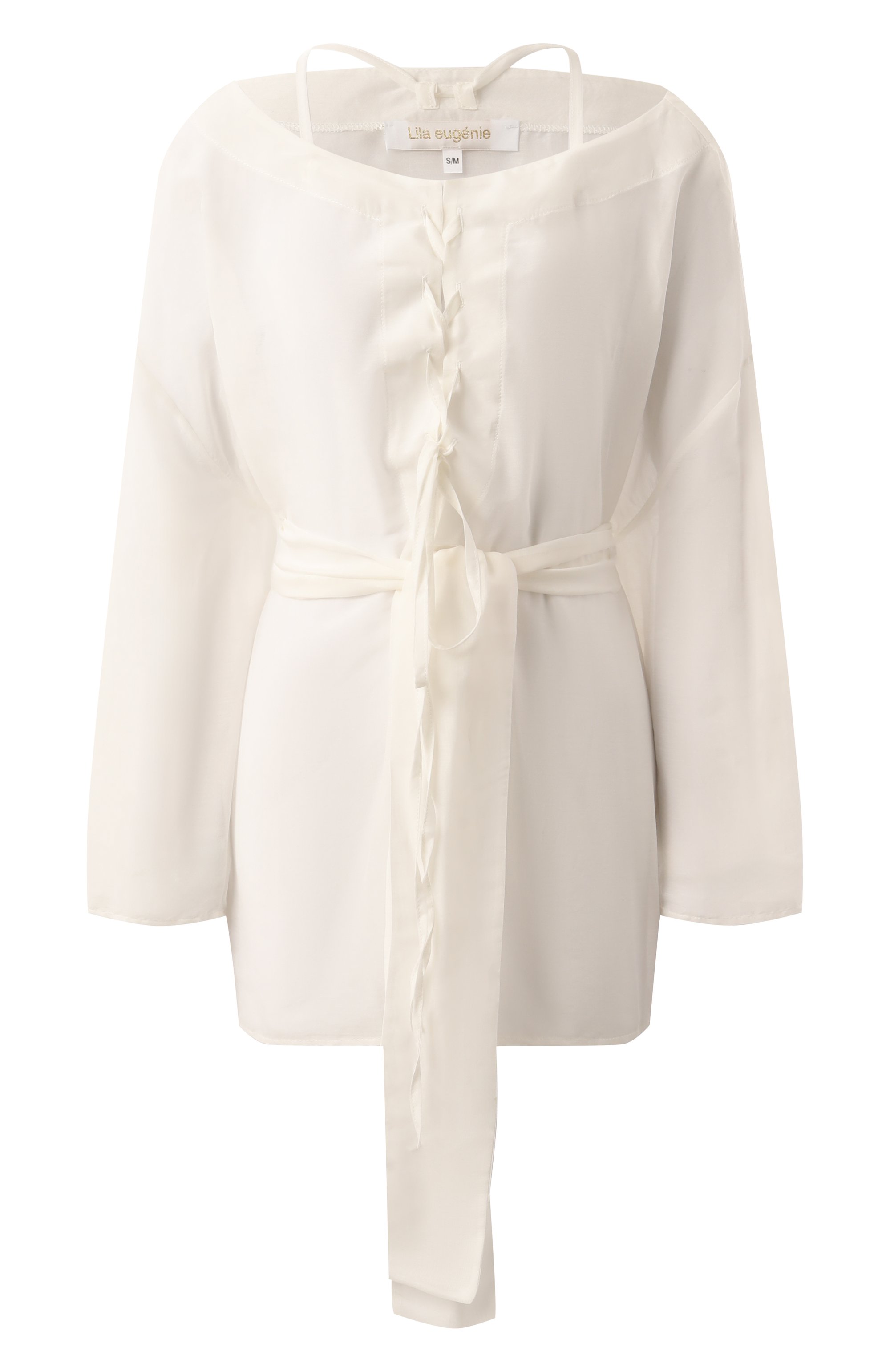 Блузка из хлопка и шелка LILA EUGENIE, арт. 2513, фото 1