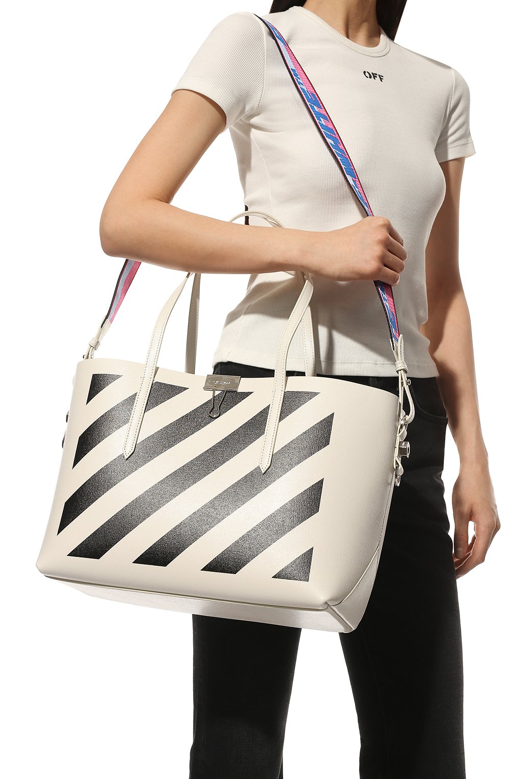 Сумка-тоут binder OFF-WHITE, арт. 0WNA142C99LEA002, фото 2