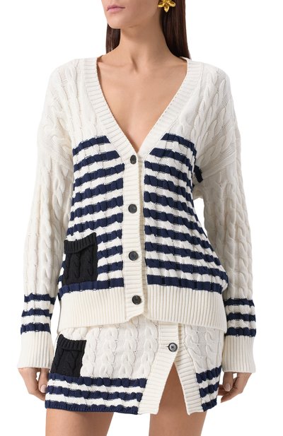 Хлопковый кардиган MSGM, арт. 3841MDM209/257279, фо�то 3