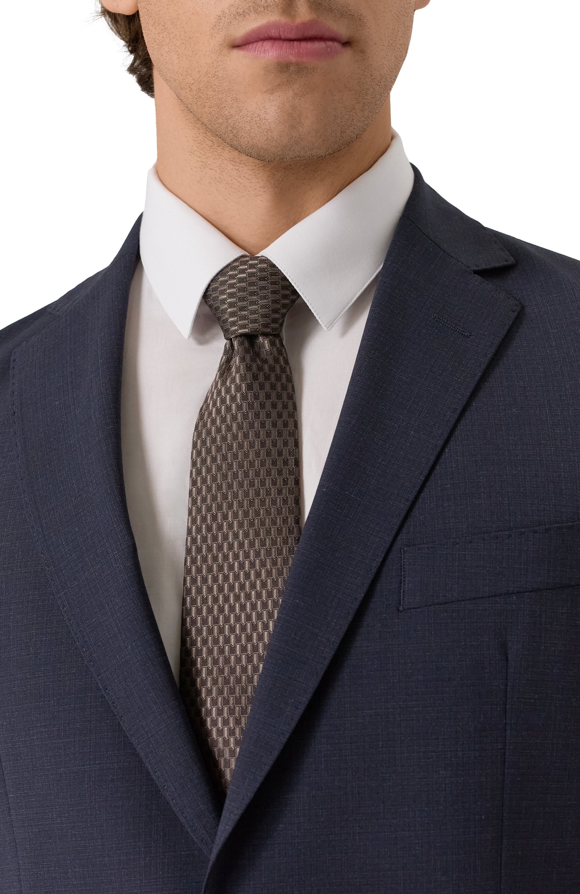 Шелковый галстук CANALI, арт. 18/HJ04354, фото 2