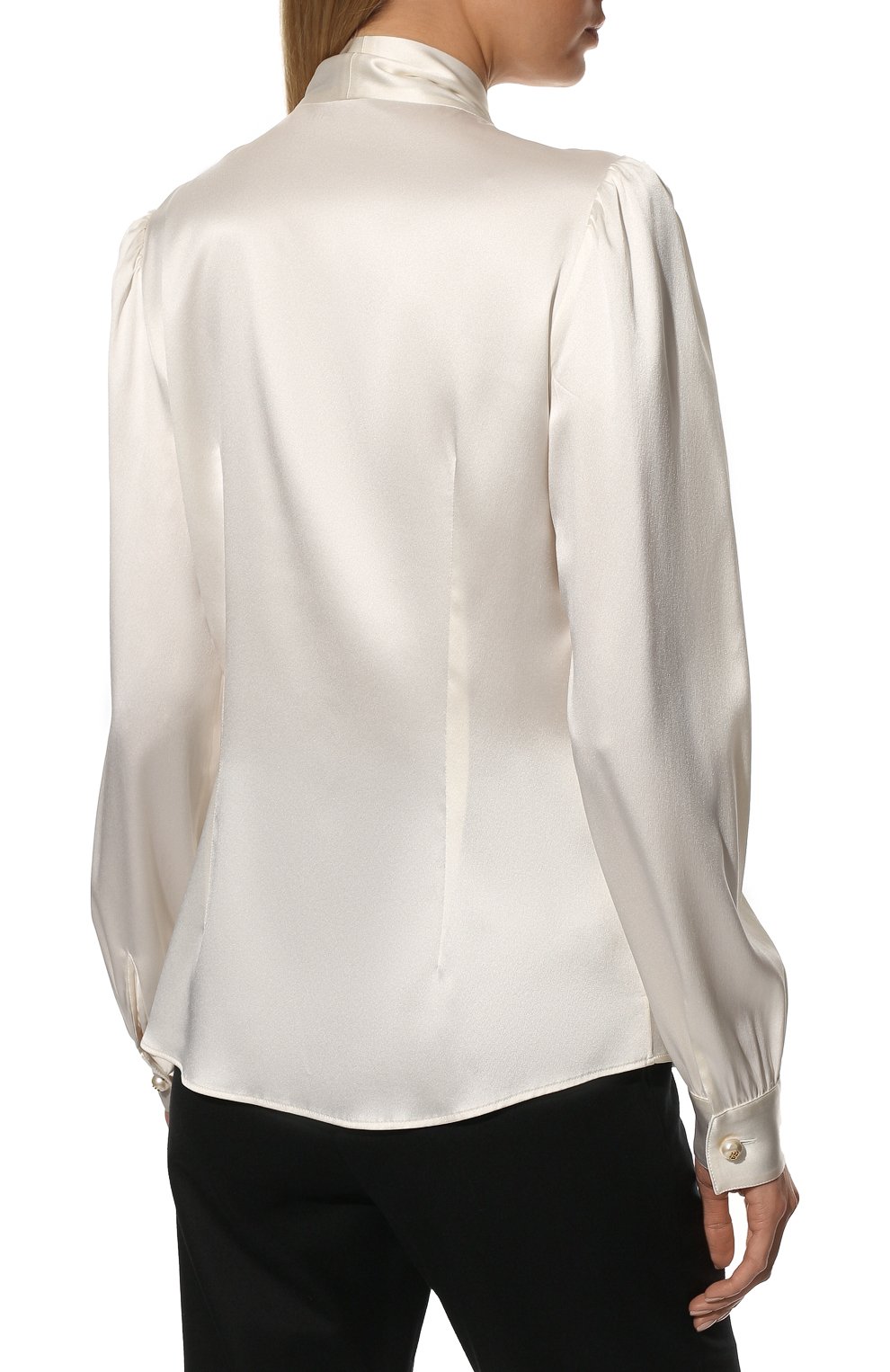 Шелковая блузка DOLCE & GABBANA, арт. F5P09T/FURAG, фото 4