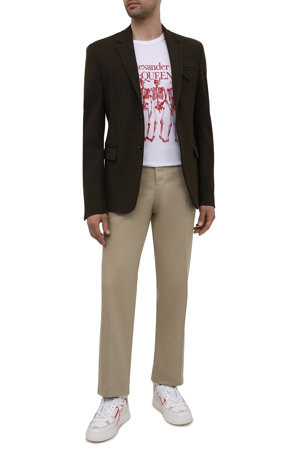 Кожаные кеды vl7n VALENTINO, арт. WY2S0E03/WRQ, фото 2