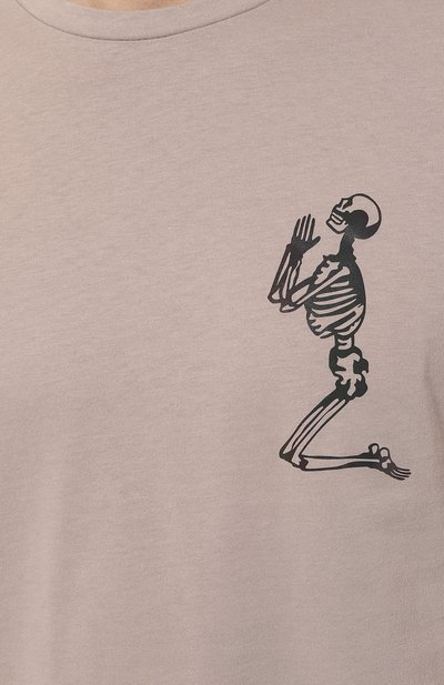 Хлопковая футболка RELIGION бежевого цвета по цене 5195 руб., арт. 12TLTN03, фото 5 Хлопковая футболка RELIGION, арт. 12TLTN03, фото 5