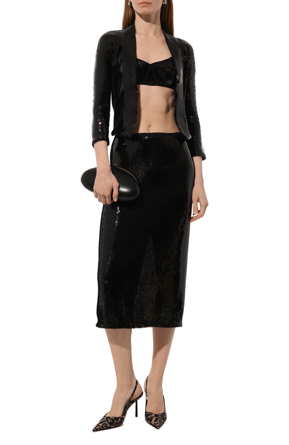 Бра-топ с отделкой пайетками N21, арт. 1701/4728, фото 2