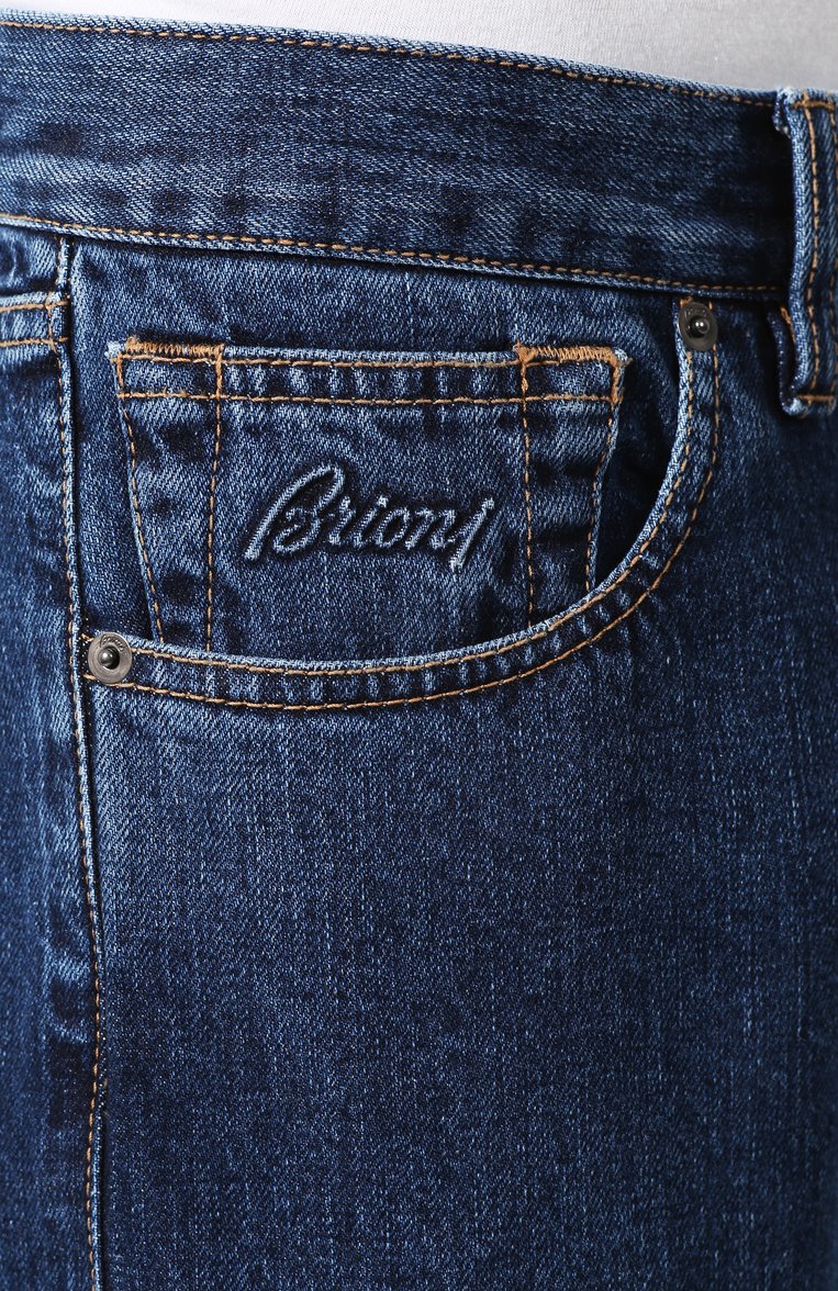 Джинсы прямого кроя BRIONI, арт. SPNB0L/P8D16/C0RVARA, фото 5