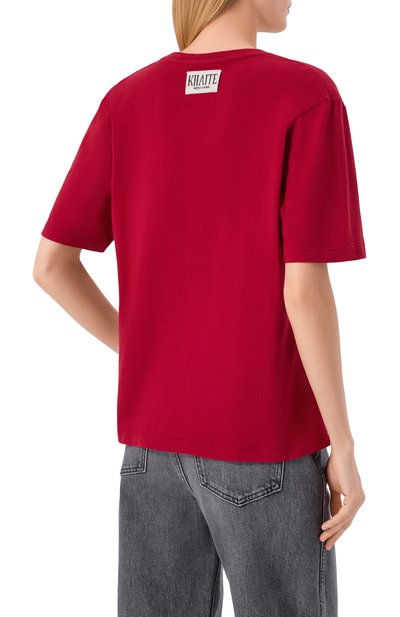 Хлопковая футболка KHAITE, арт. 2196138/MAE, фото 4