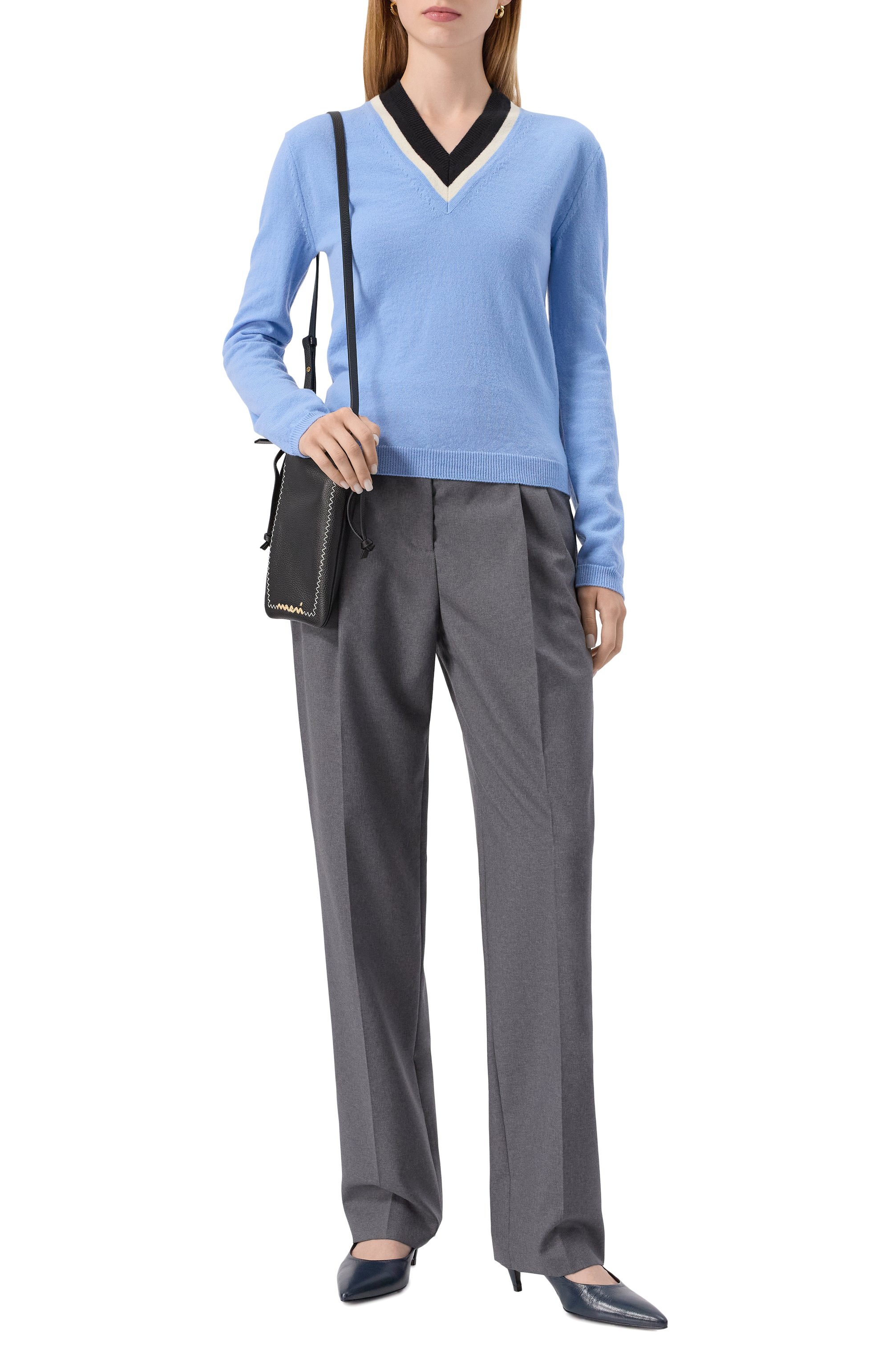 Шерстяной пуловер MARNI, арт. CVMD0153Q0/UFH551, фото 2