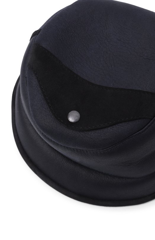 Панама из овчины FurLand 0230001630112200000 Синий  0230001630112200000 Фото 3