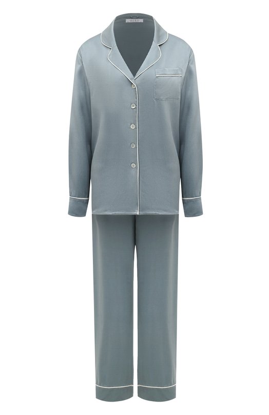 Шелковая пижама Kleed Loungewear R0LLER PYJAMA Голубой R0LLER PYJAMA