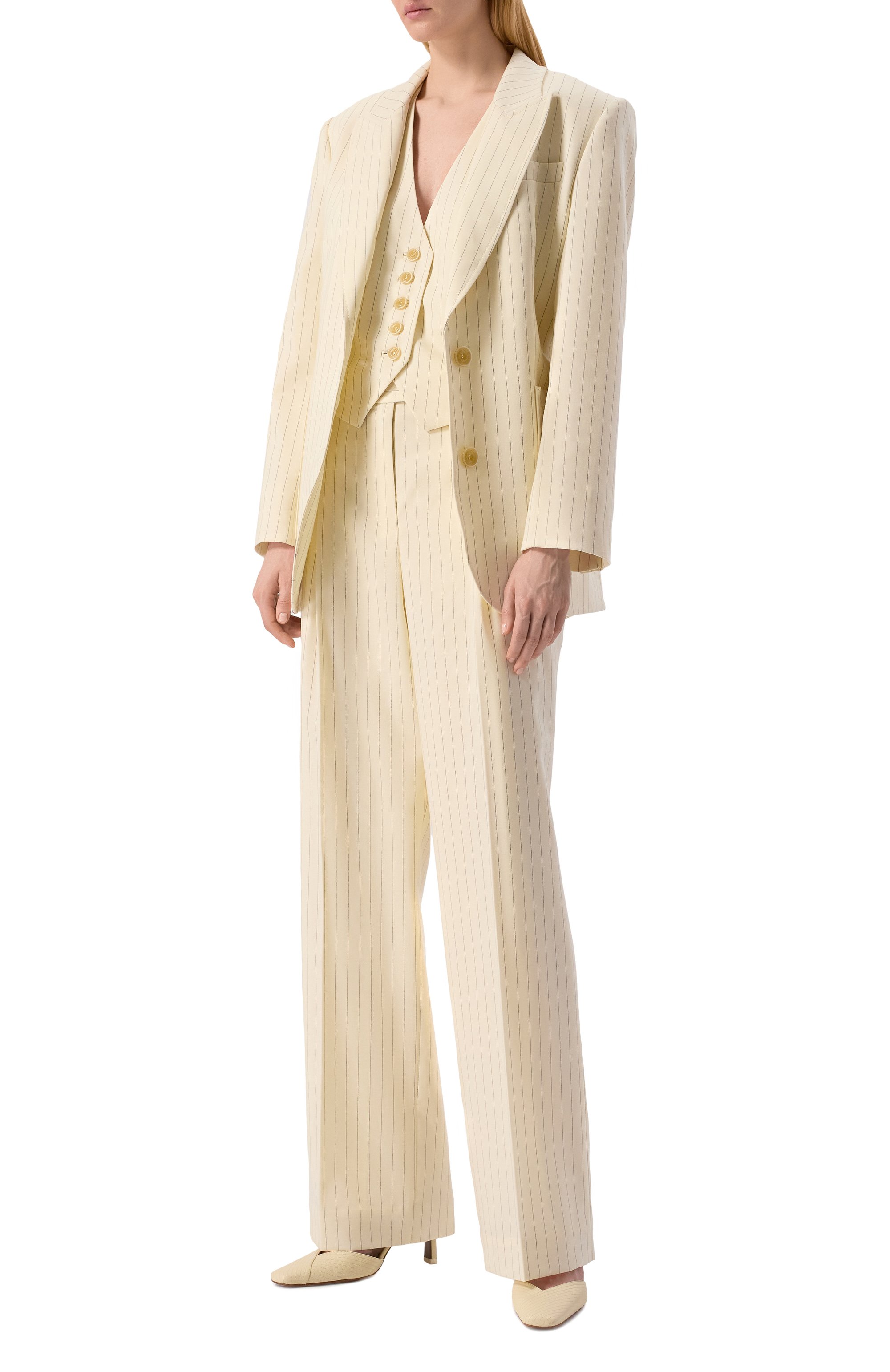 Шерстяные брюки ZIMMERMANN, арт. 2956PS251, фото 2