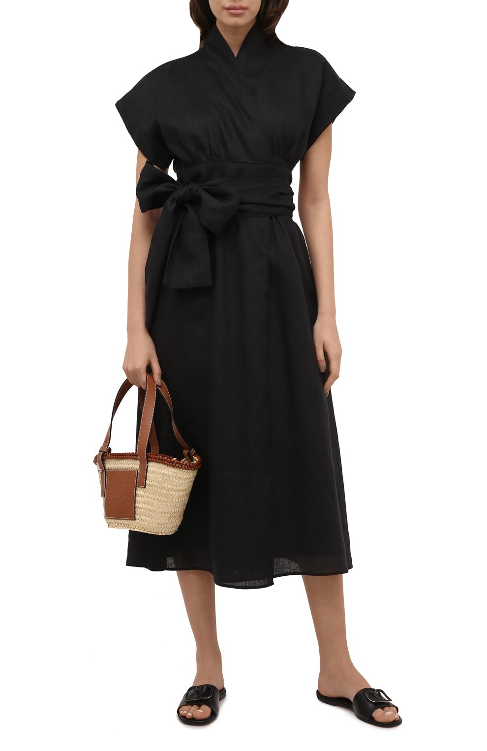 Льняное платье A MERE CO, арт. AMC-RSS22-032BL, фото 2