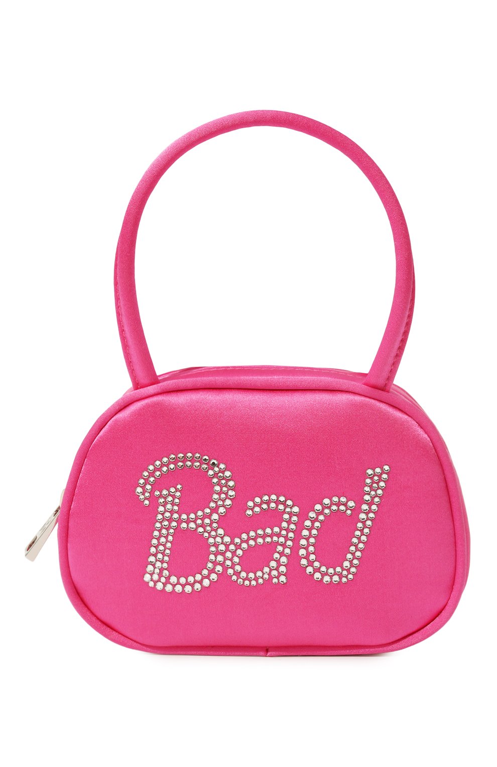 Сумка superamini baddie AMINA MUADDI розового цвета по цене 67700 руб., арт. SUPERAMINI BADDIE/SATIN, фото 1 Сумка superamini baddie AMINA MUADDI, арт. SUPERAMINI BADDIE/SATIN, фото 1