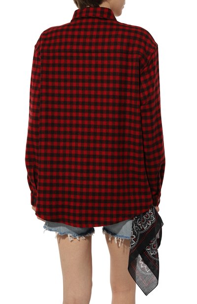 Рубашка из шерсти и кашемира DESTIN, арт. NIK0LE PEN, фото 4