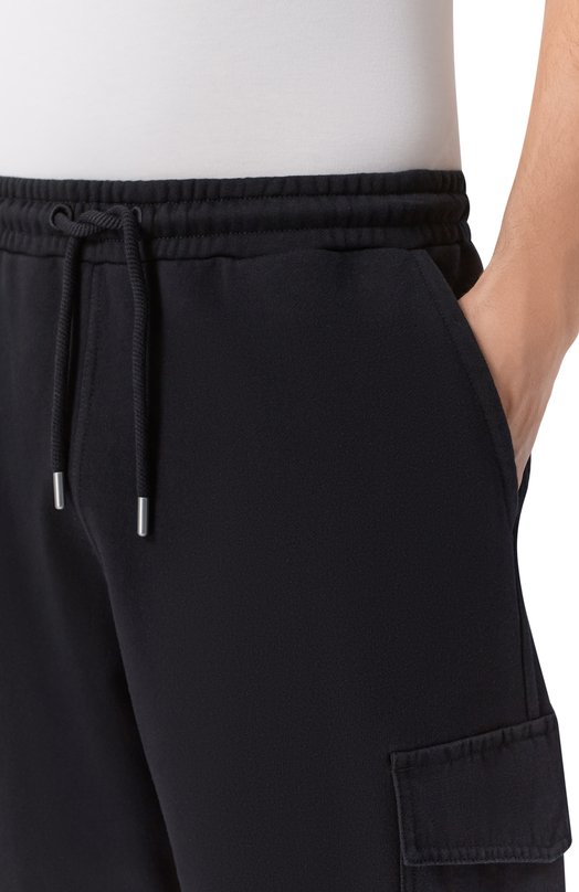 Хлопковые шорты MC2 Saint Barth ARG0001-00208L/ARG0 Чёрный  ARG0001-00208L/ARG0 Фото 5