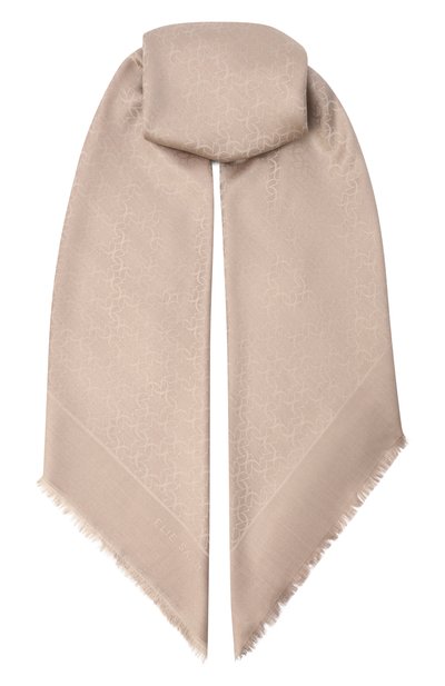 Шаль из шелка и шерсти ELIE SAAB, арт. 710009408, фото 1