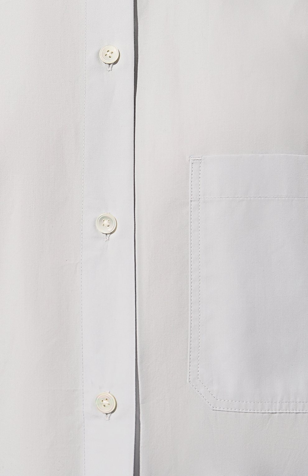 Хлопковая рубашка TOTEME, арт. 242-WRT1438-FB0119, фото 5