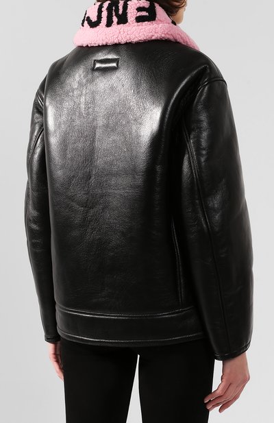 Кожаная куртка BALENCIAGA черного цвета по цене 299500 руб., арт. 594479/TGS16, фото 4 Кожаная куртка BALENCIAGA, арт. 594479/TGS16, фото 4