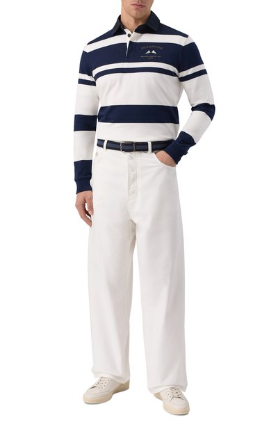 Хлопковое поло PAUL&SHARK, арт. 15311712, фото 2