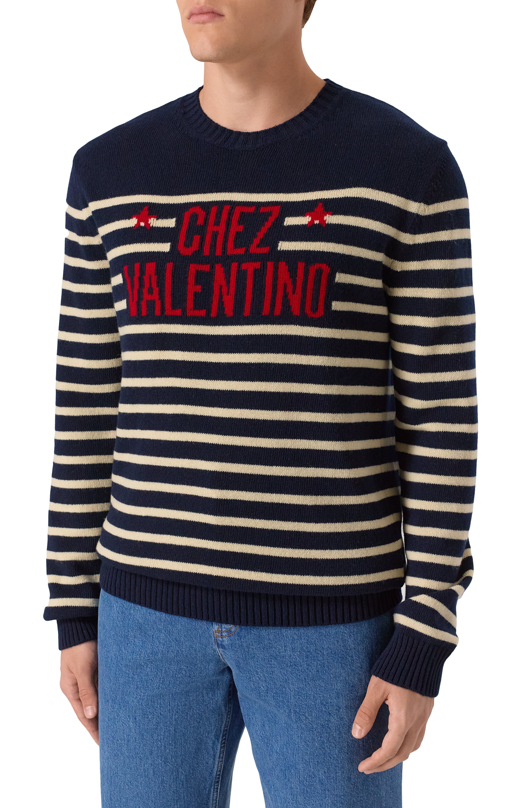 Шерстяной джемпер VALENTINO, арт. 7V3KC34W/B1W, фото 3