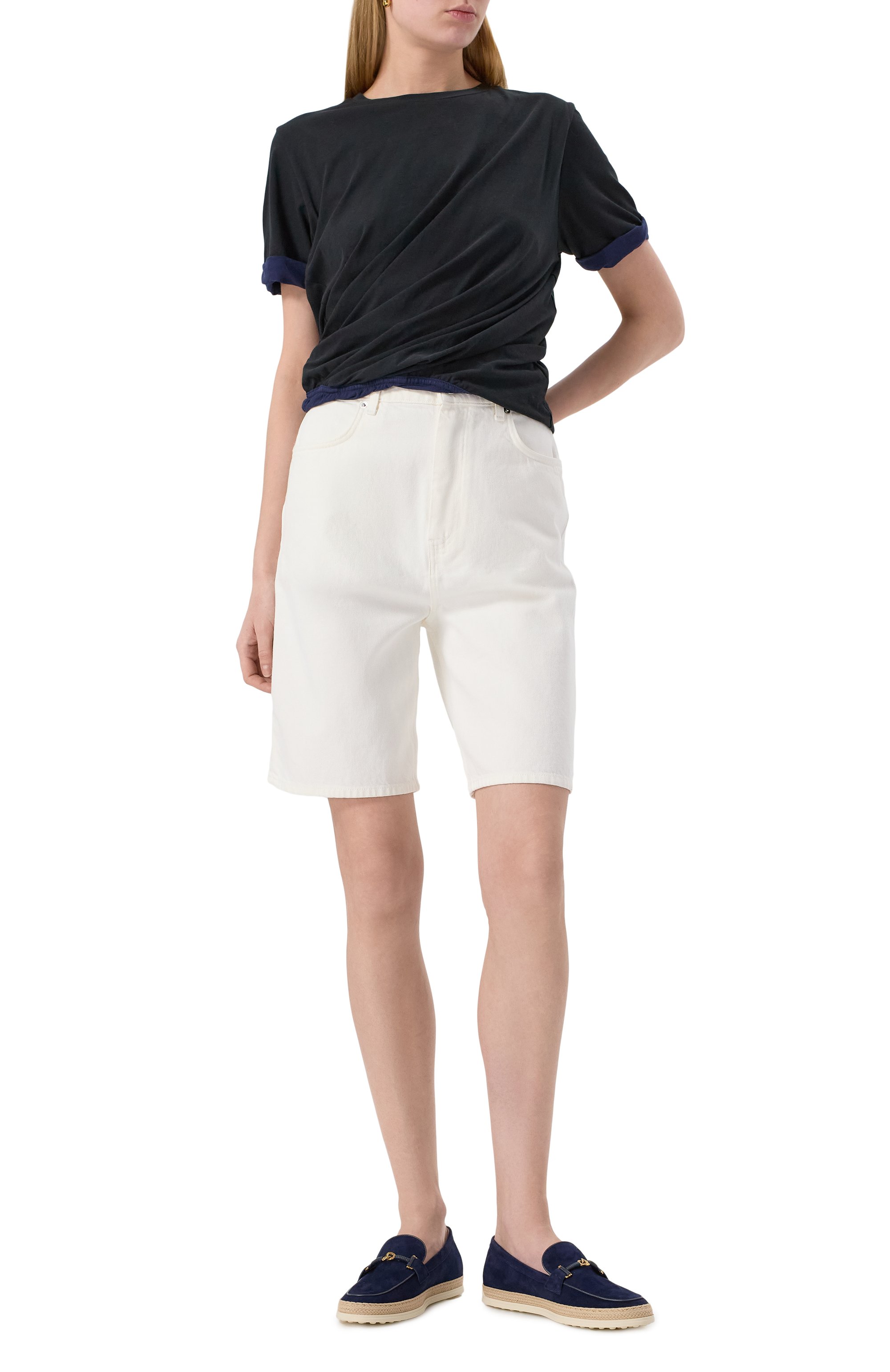 Замшевые лоферы TOD’S, арт. XXW92K0HZ00/D8W, фото 2