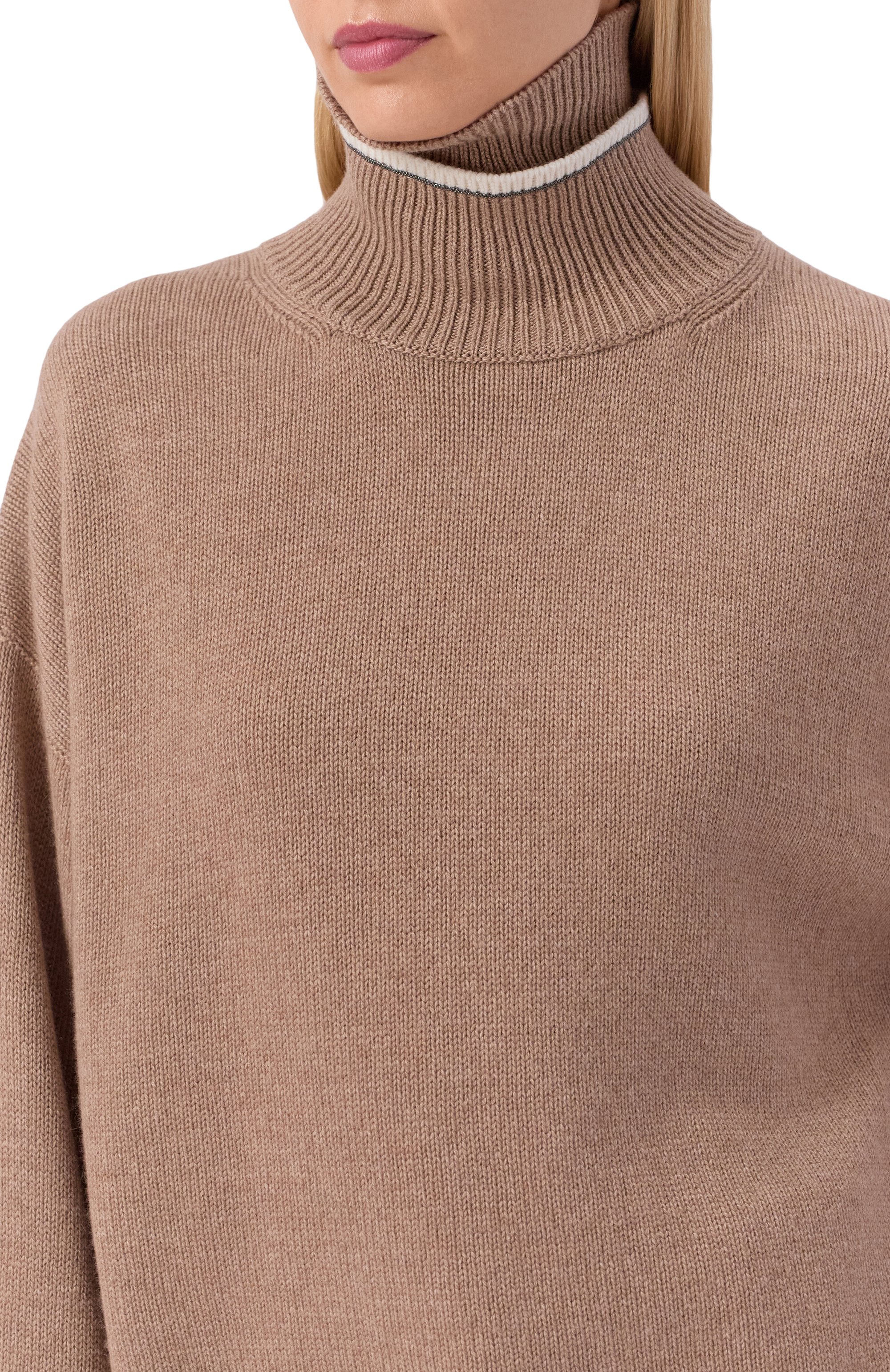 Кашемировый свитер BRUNELLO CUCINELLI, арт. M12527204, фото 5