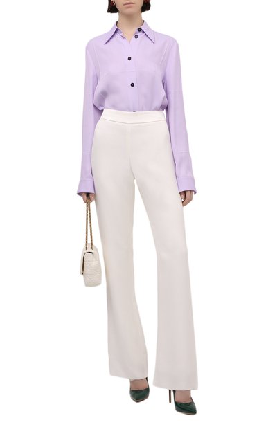 Шелковые брюки GIORGIO ARMANI, арт. 8CHAT001/T00EV_2, фото 2
