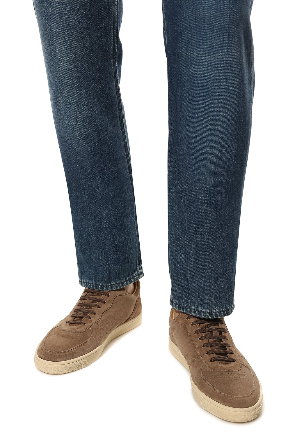 Замшевые кеды BRUNELLO CUCINELLI, арт. MZUDEFN272, фото 3