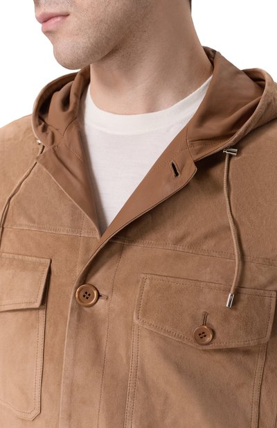 Замшевая куртка-рубашка STEFANO RICCI, арт. M7J6100150/SUEJS3_001, фото 5