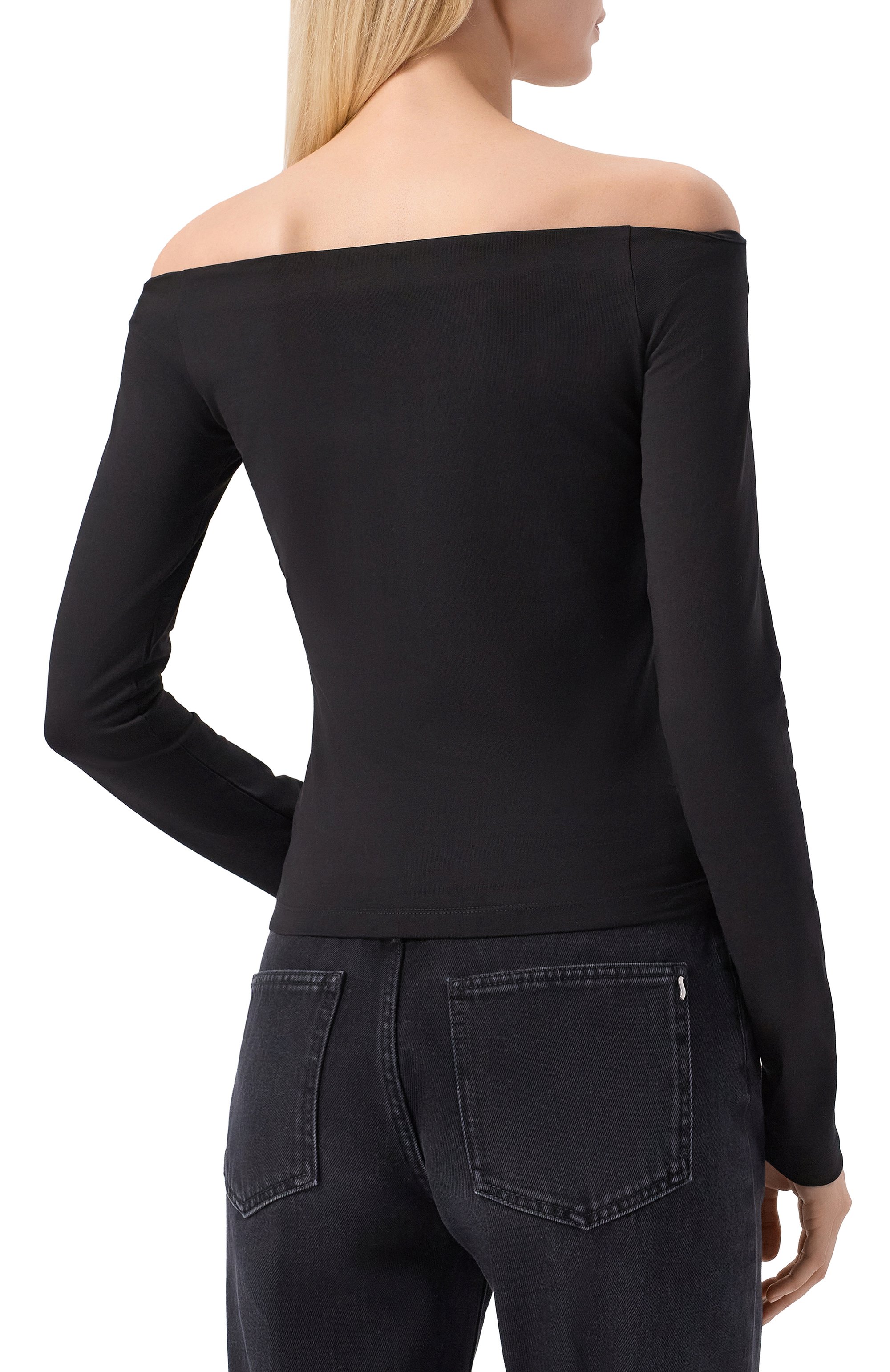 Хлопковый топ HUGO BLUE, арт. 50546931, фото 4