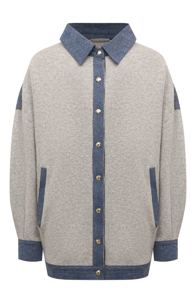 Женская рубашка из шерсти и кашемира MAX AND MOI, арт. LINA