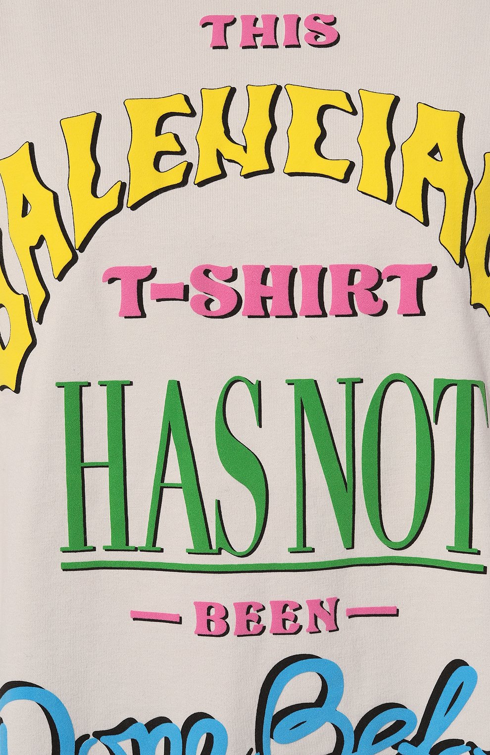 Хлопковая футболка BALENCIAGA, арт. 787349/TQVW4, фото 5