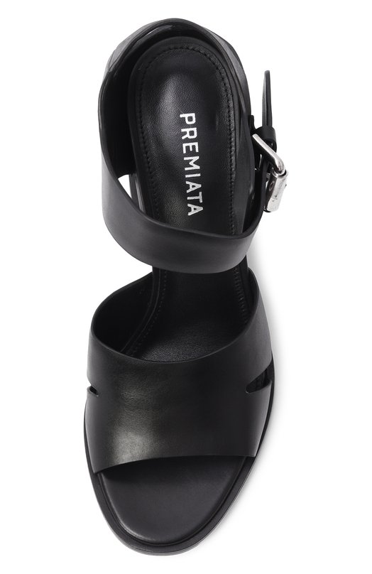 Кожаные босоножки Premiata M7002/GARDA Чёрный  M7002/GARDA Фото 6