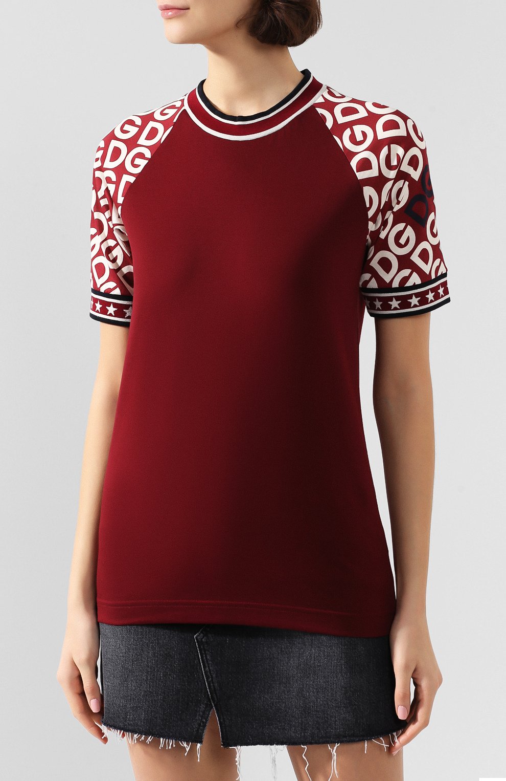 Хлопковая футболка DOLCE & GABBANA, арт. F8L57Z/G7TPN, фото 3