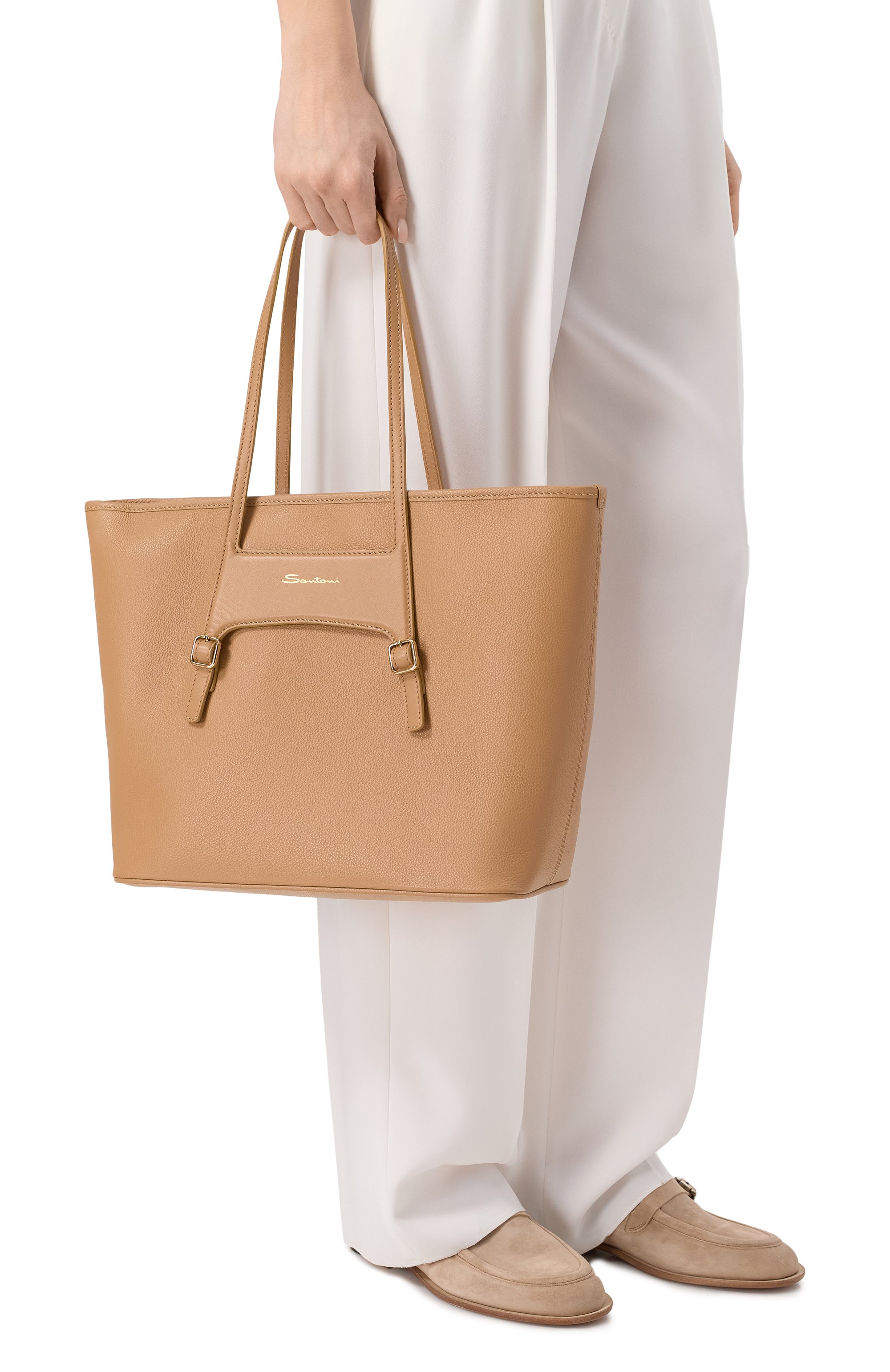 Сумка-тоут SANTONI, арт. DFBGA2710EN-HTXW, фото 2