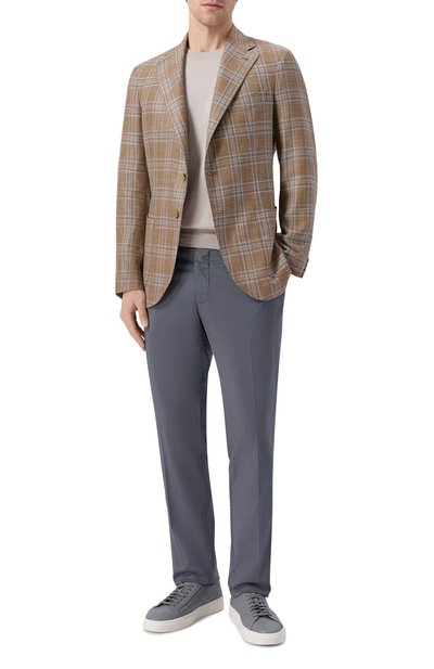 Пиджак из шерсти и шелка ANDREA CAMPAGNA, арт. SALINA/T26125, фото 2