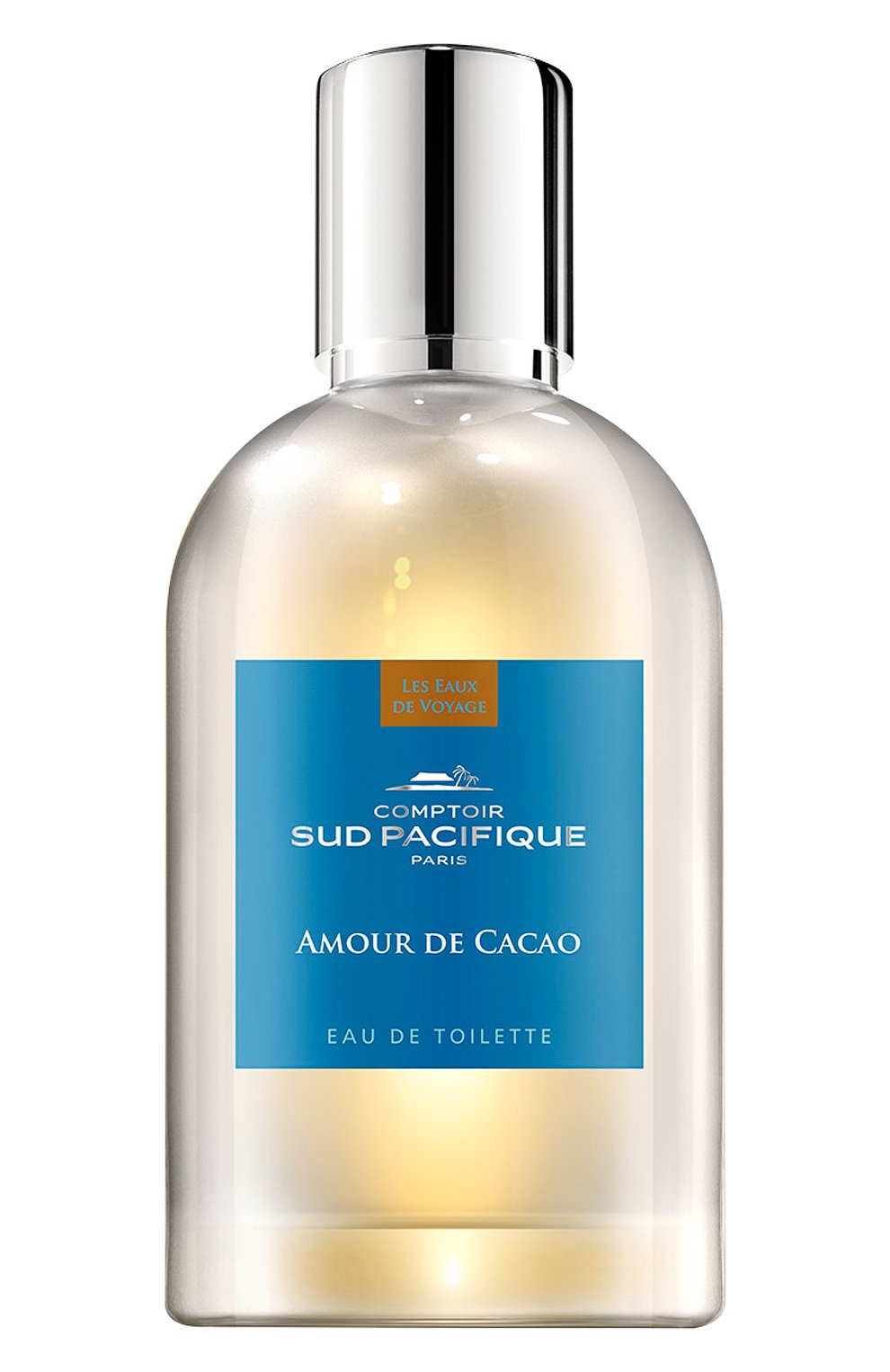 Туалетная вода amour de cacao (100ml) COMPTOIR SUD PACIFIQUE бесцветного цвета по цене 7900 руб., арт. 14110050, фото 1 Туалетная вода amour de cacao (100ml) COMPTOIR SUD PACIFIQUE, арт. 14110050, фото 1