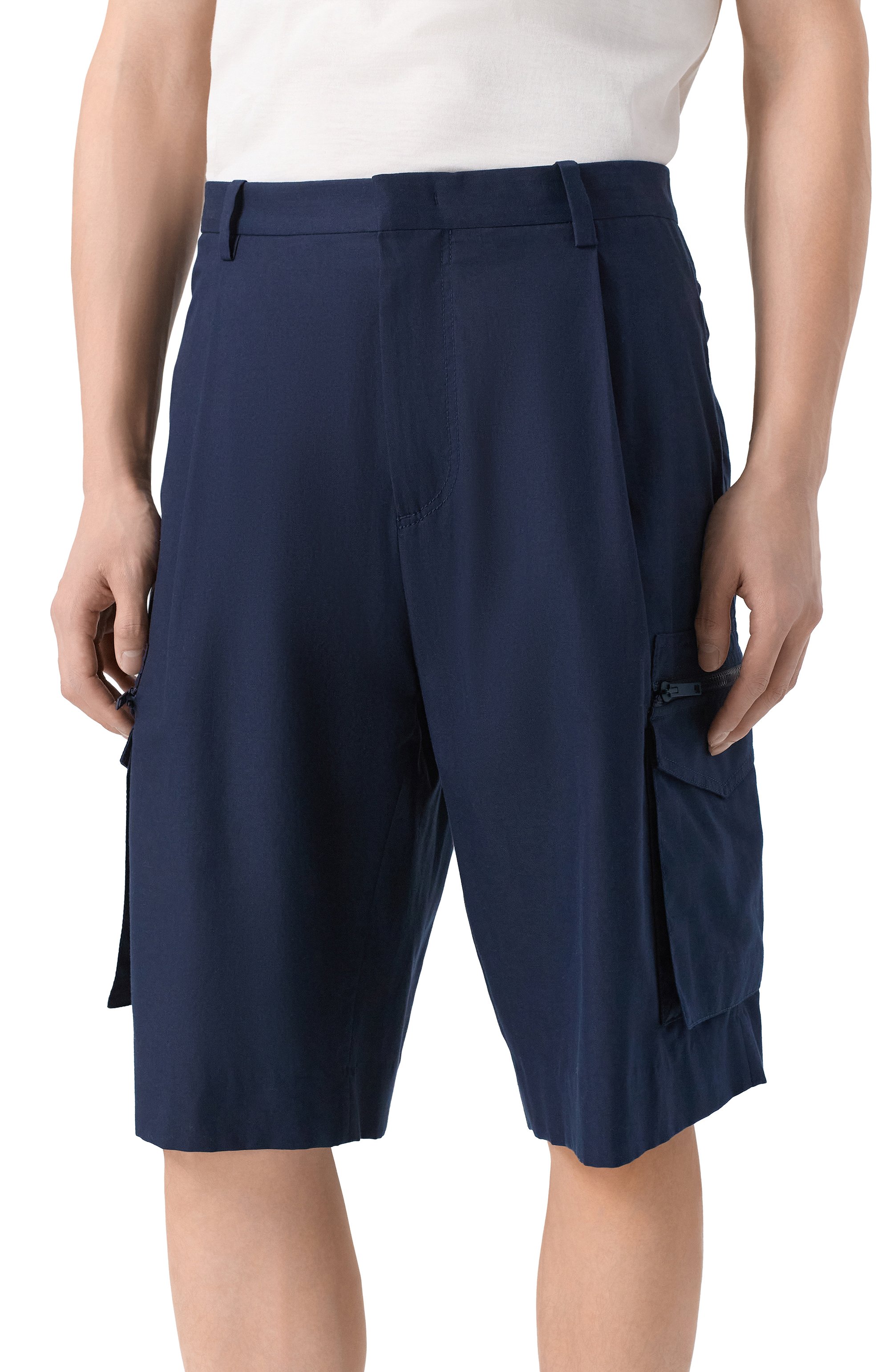 Шорты из хлопка и шелка MVST, арт. 25E/X1P/0/D051/0207, фото 3