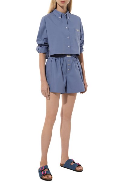 Текстильные шлепанцы MC2 SAINT BARTH, арт. SANDAL W N/00438F, фото 2